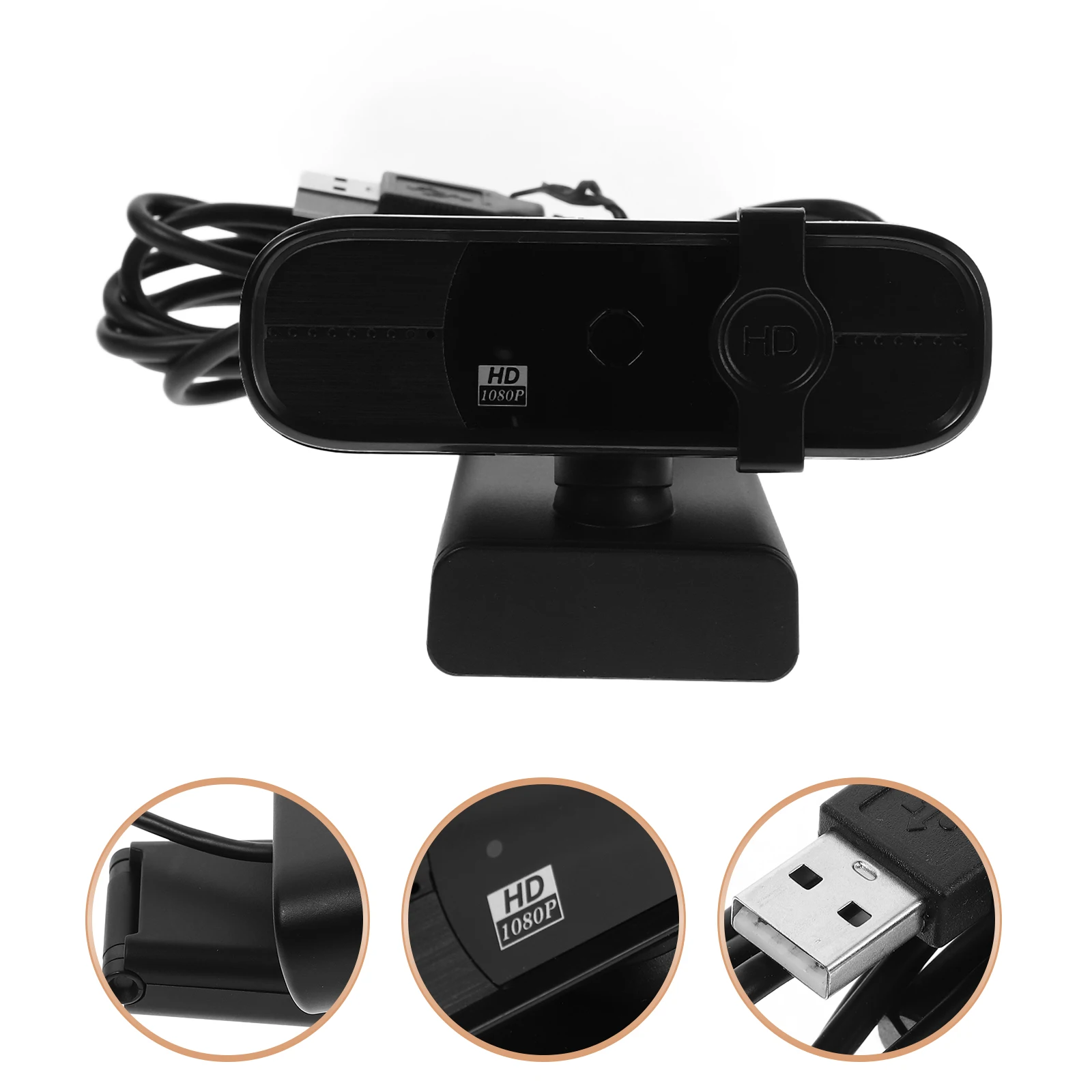 

HD Webcam 1080P Plug Play Computer Camera Clear Live Streaming Conference Room Beauty Broadcast USB Webcams for