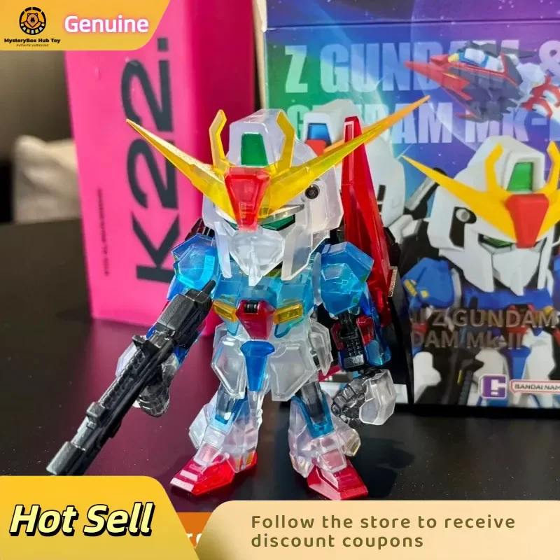 Neue echte TOPTOY Bandai Z Gundam Blind Box QMSV Mini IZGUNDAM GUNDAM Serie Figur Desktop Ornament Mystery Box Geschenk