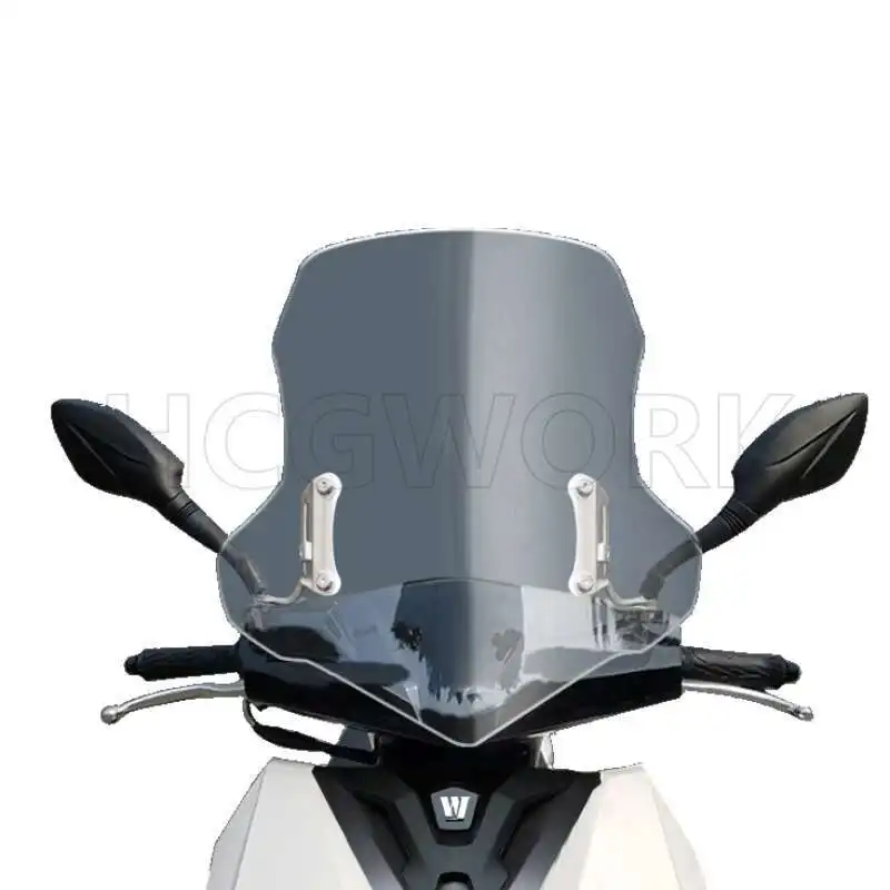 

Motorcycle Accessories Windshield Hd Transparent Heighten for Haojue Afr125
