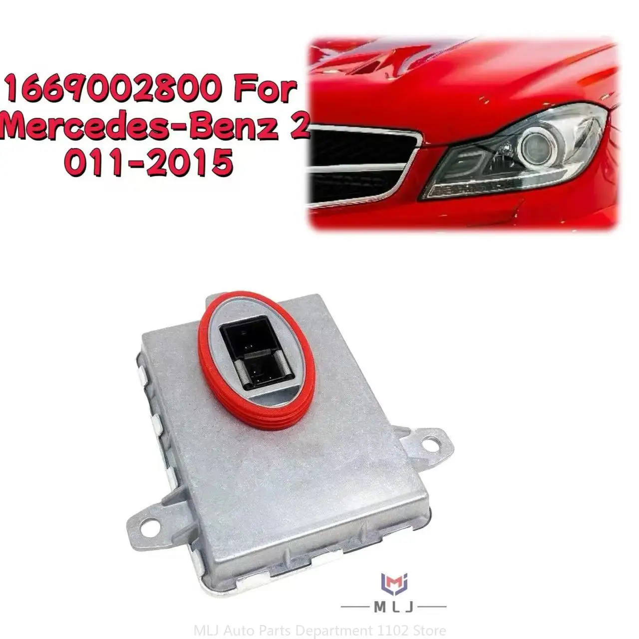 A1669002800 1669002800 For Mercedes-Benz W166 W204 C250 C350 C63 D1S D1R 2011-2015 HID Xenon Ballast Module Unit 130732931201