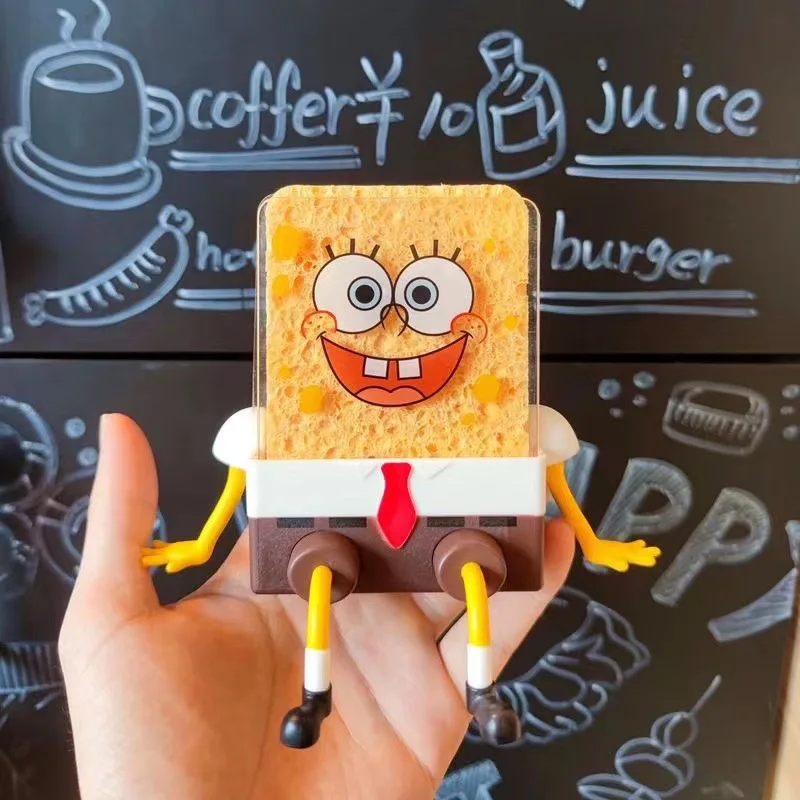 Spongebob Squarepants Afwasborstel Wasspons Keukenbenodigdheden Afvoerrek Herbruikbare afwaspad Reinigingshelper