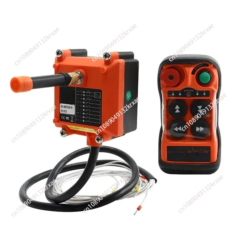 Controle Remoto Industrial para Guindaste, Transmissor de Controle Remoto para Guincho Elétrico, Receptor de Controle, Interruptor de Alça Q400 DC24v