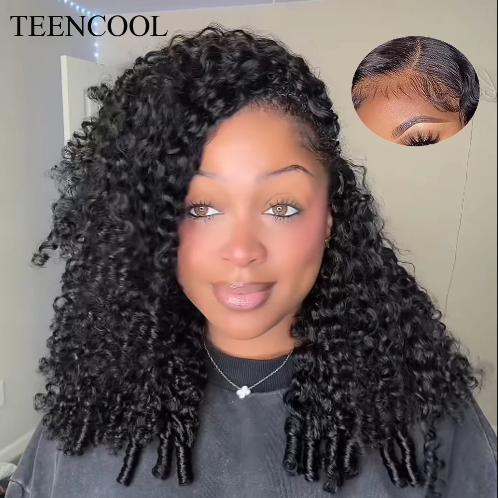 

200% Density 30 40 Inches Burmese Curly 13x6 Hd Lace Frontal Wig Curly Human Hair Wigs 13x4 Hd Pre Plucked Lace Wigs For Women
