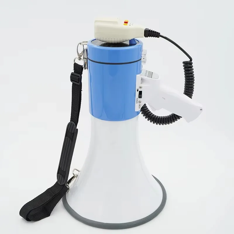 

【2026】Factory Wholesale Hand-Held Megaphone Speaker With Recording Function High Power Output Built-in Microphone HW-66SRL Model