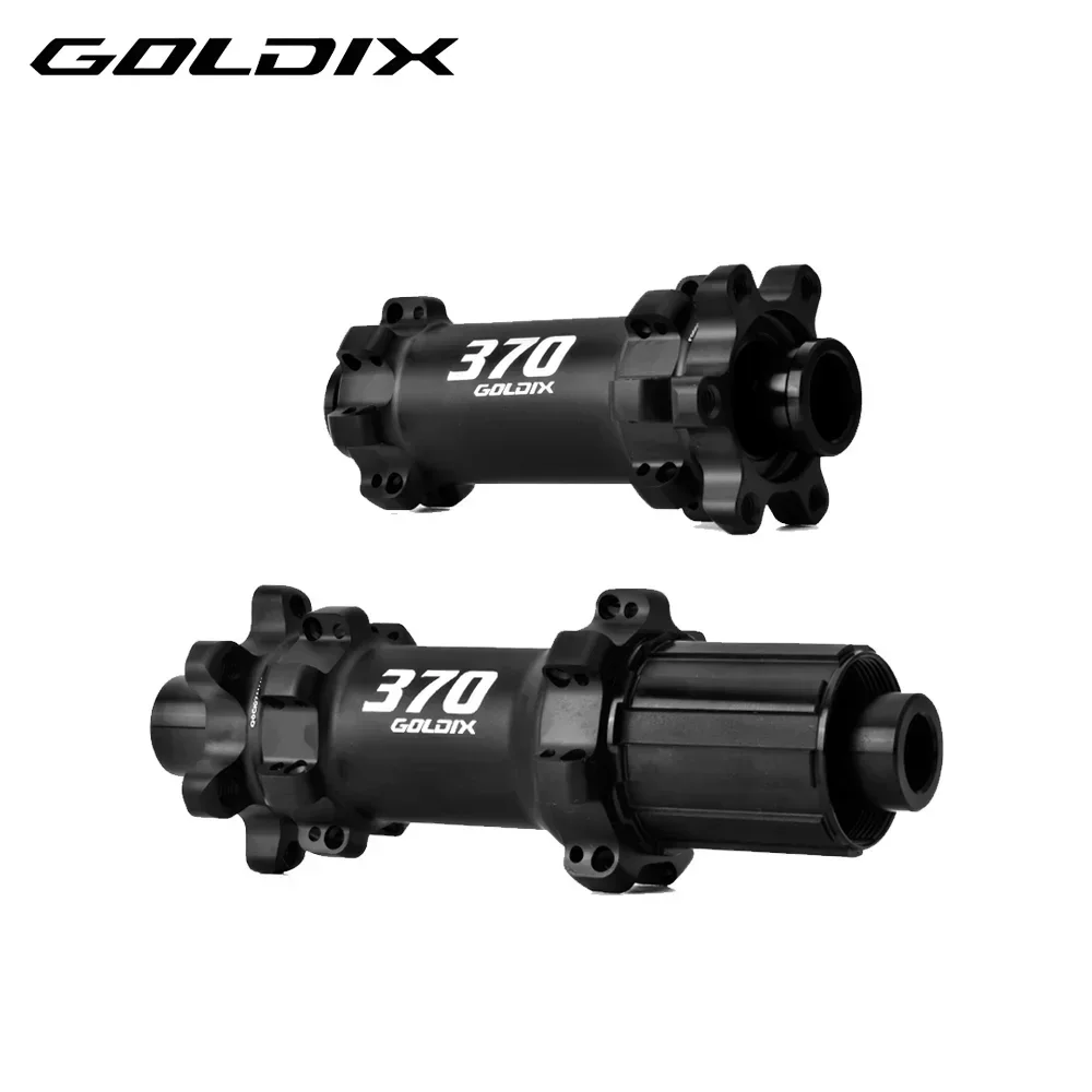 

GOLDIX R370 Bike Hubs 28H Ratchet 36T Gravel Road bicycle hub 6-Bolt Disc Brake XDR/HG QR 135mm THRU AXLE 142mm for SHIMANO SRAM