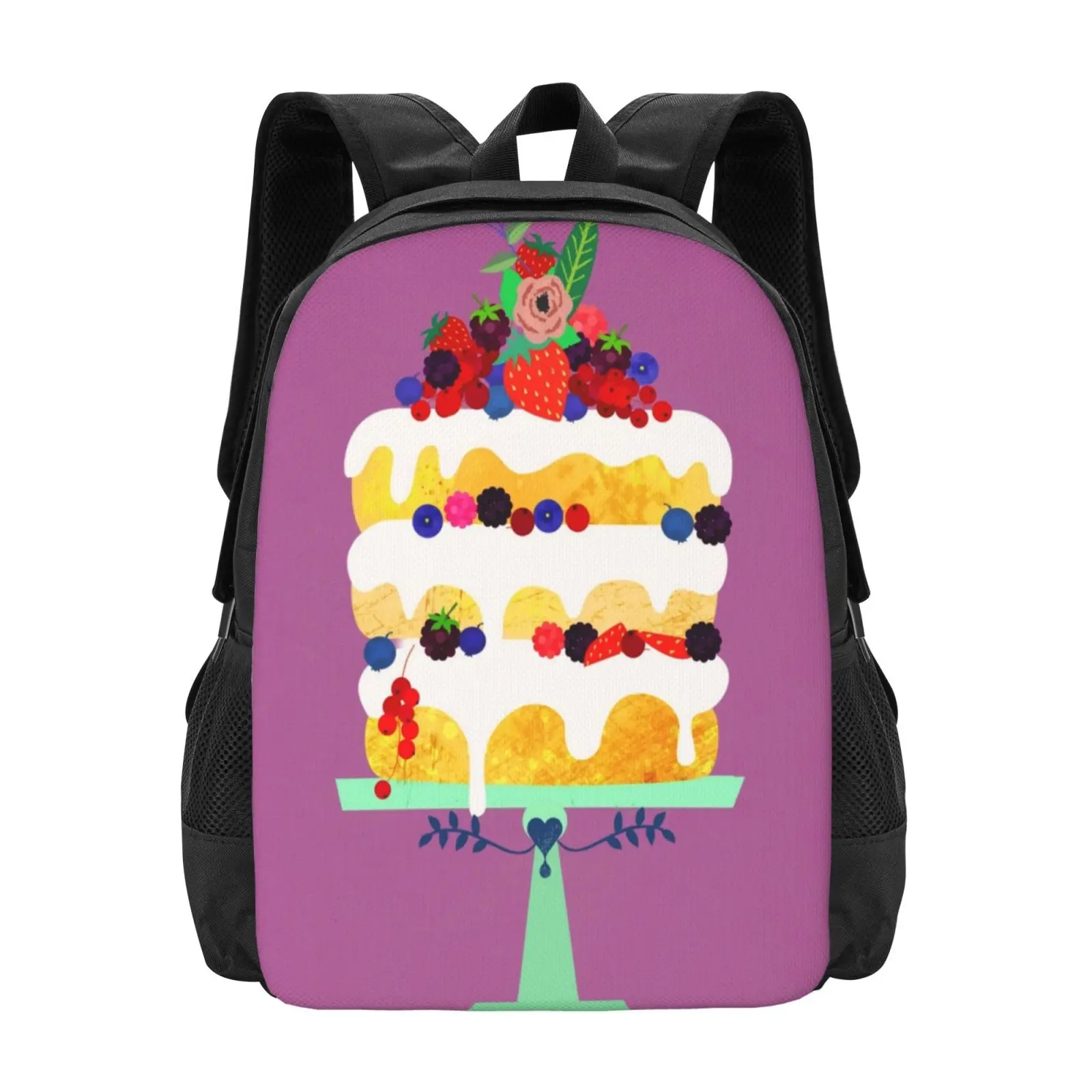 Berry Fairy Cake Hot Sale Schoolbag Backpack Fashion Bags Dessert Berries Food Fairy Cake