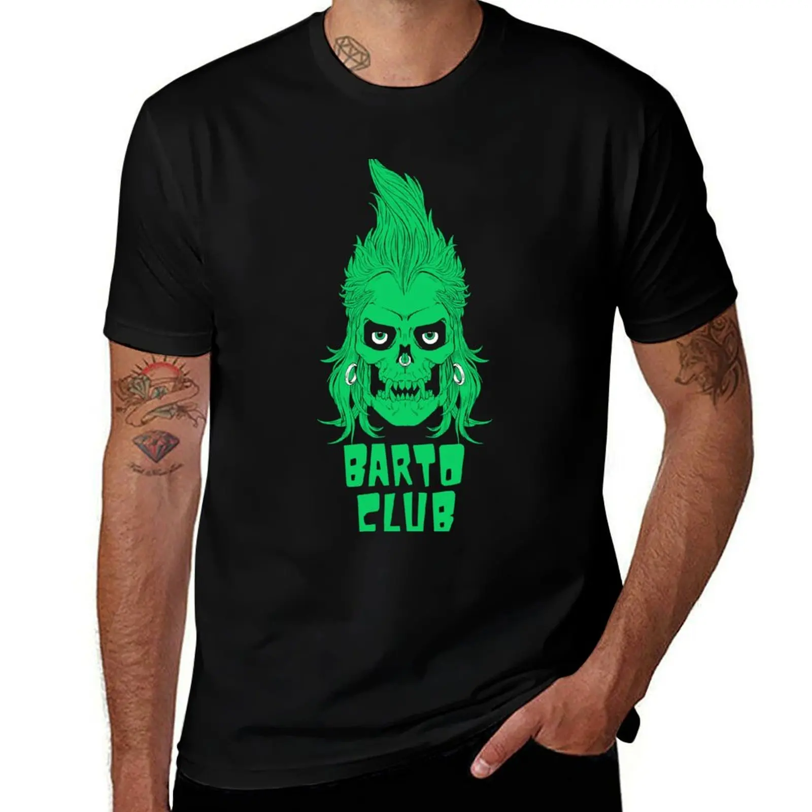 Barto Club (lineless) T-Shirt baggy shirts cotton graphic tees T-shirt men