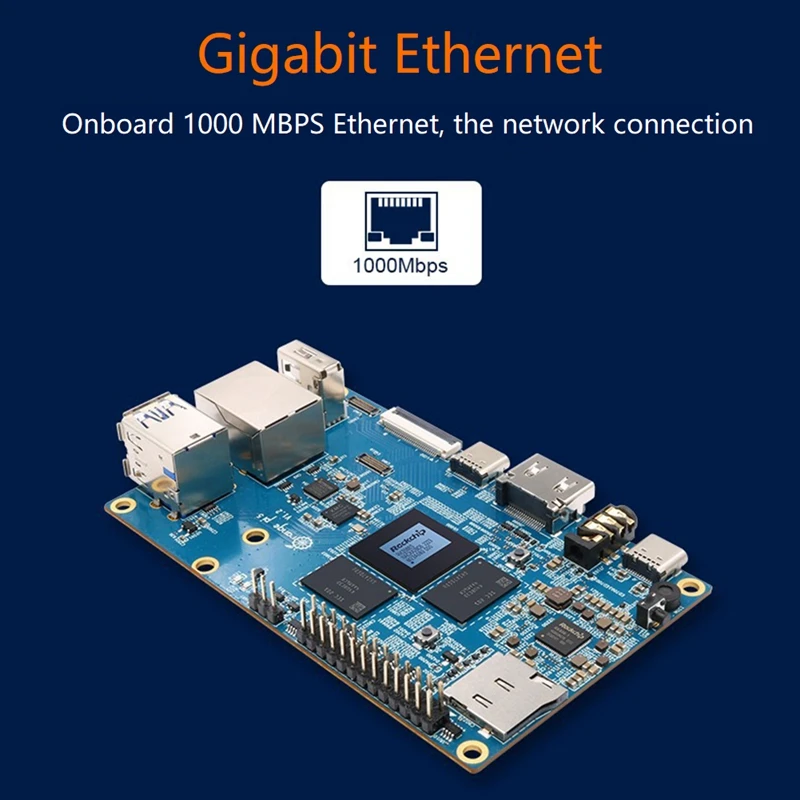 DN-para placa de desarrollo Orange Pi 5 + Kit de caja de Metal RK3588S 8 núcleos ARM 64Bit RAM 8K Gigabit Wifi + placa de desarrollo BT