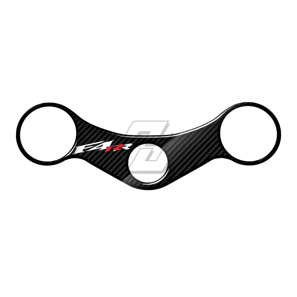 For MV Agusta F4 Models 2010-2017 3D Carbon-look Upper Triple Yoke Defender