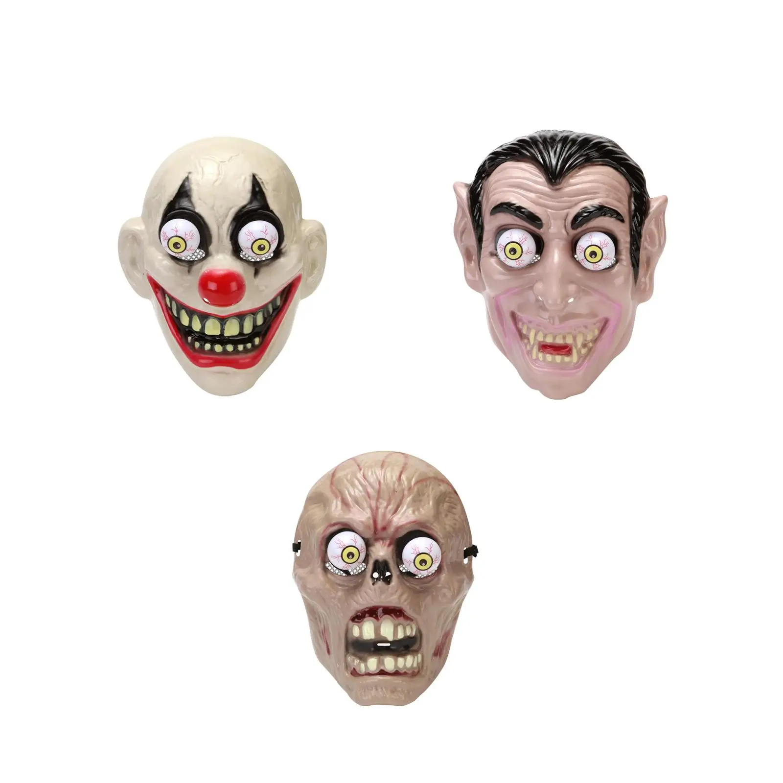 Halloween Mask Decoration Adults Full Face Cover Halloween Costume for Cosplay Haunted House Dressing up Stage Show Easter