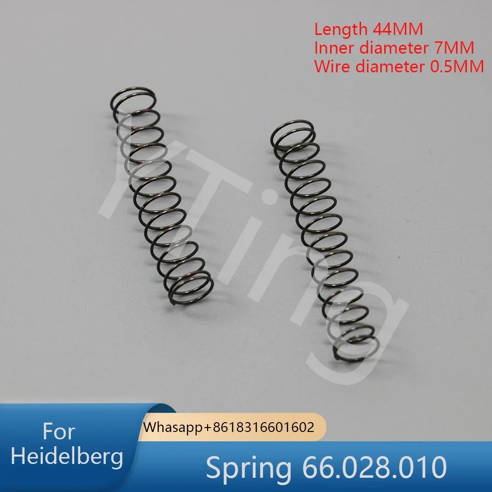 SM74 PM74 CD102 Druckfeder 66.028.010 Spring 44x7mm / 45X8MM Lifting Sucker Spring