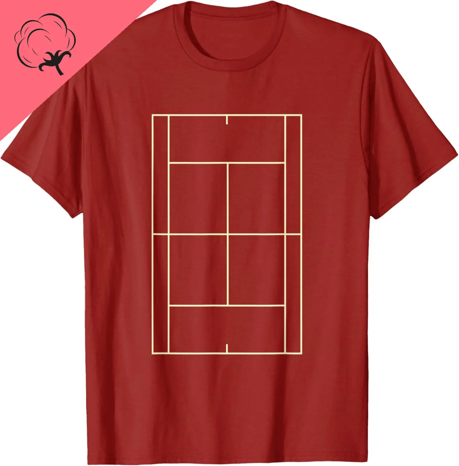 Camiseta Vintage para cancha de tenis, camiseta de regalo para jugador de tenis, Camisetas gráficas estampadas personalizadas, Camiseta de algodón para hombre, ropa de calle