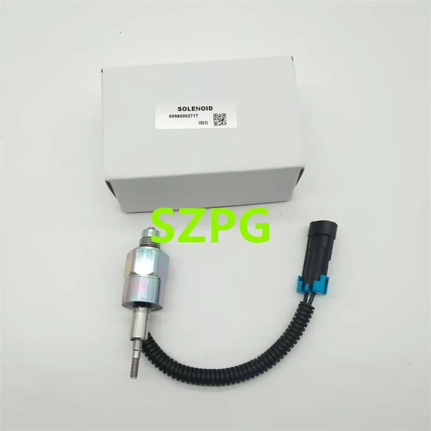 

Электромагнитный клапан высокого качества 12 В 60980002717 для дизельного экскаватора