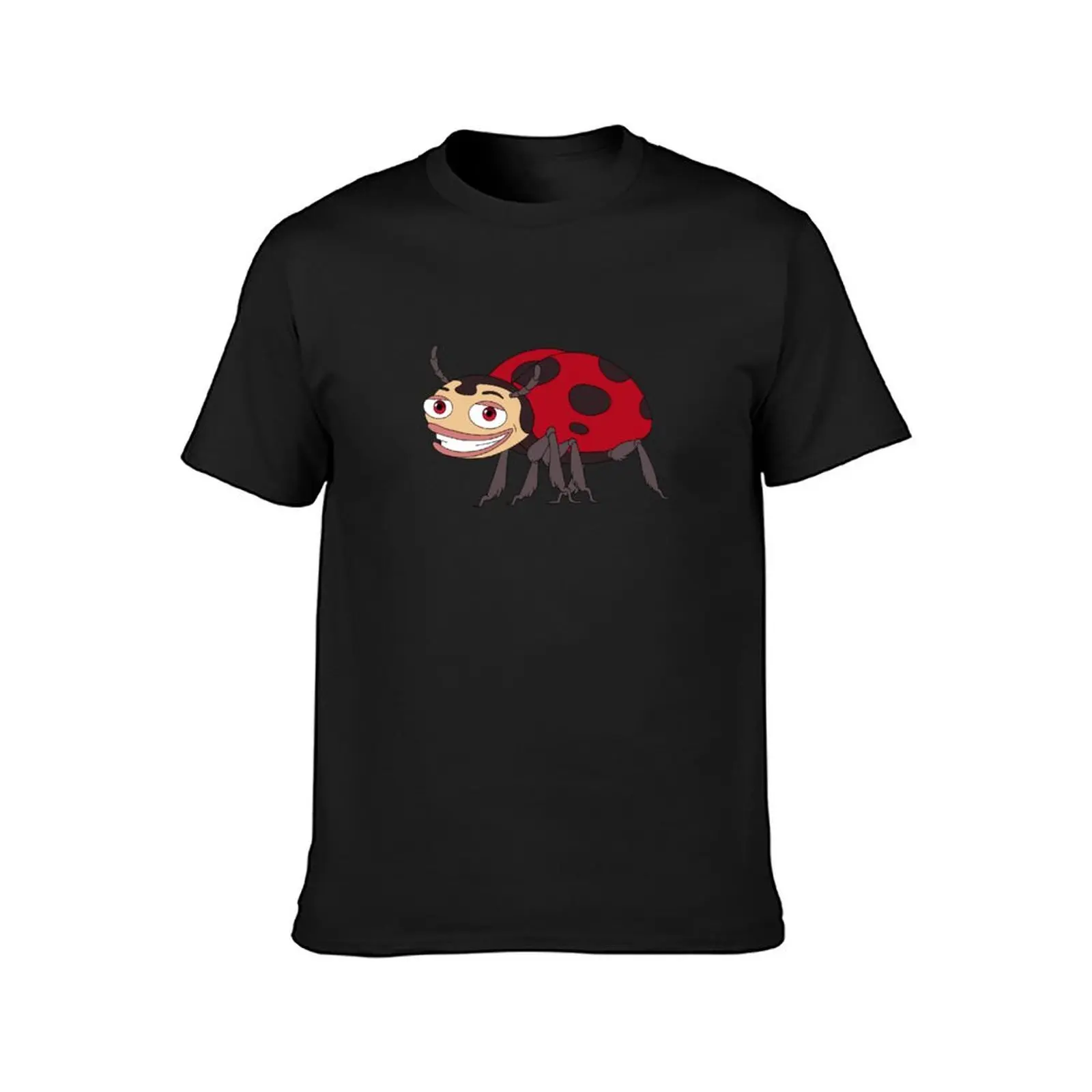 Big Mouth Ladybug T-Shirt cute tops sweat mens t shirts casual stylish