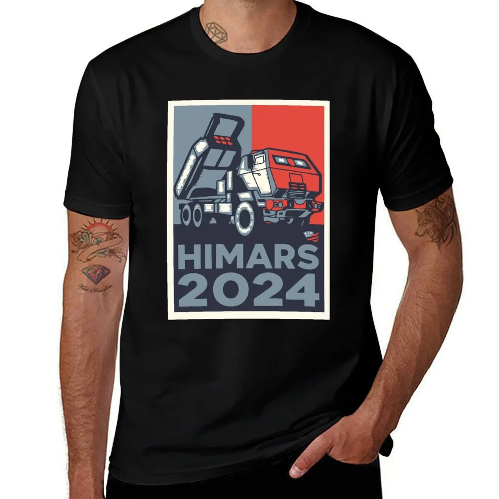 

T-Shirt shirt cotton t 2024 Himars t for man cotton soft pack T-Shirt shirts