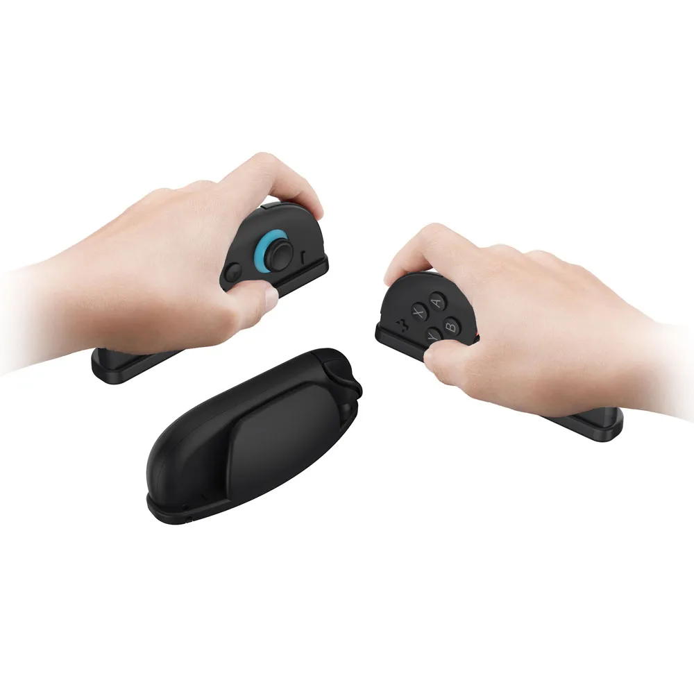 

2Pcs Gaming Controller Mouse Mini Portable Mice Left+Right Controller Bracket Handle Case for Switch 2