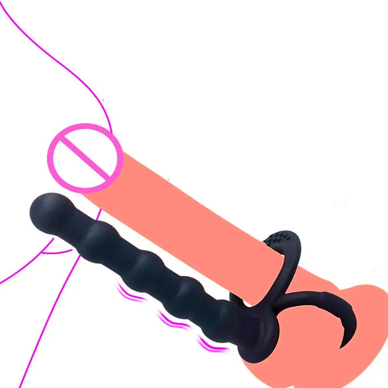 Anal Beads Dildo Sex Toys for Women Men Gay Buttplug Beads Long Butt Beads Vagina Clit Pull Ring Ball Anal G-Spot Stimulator