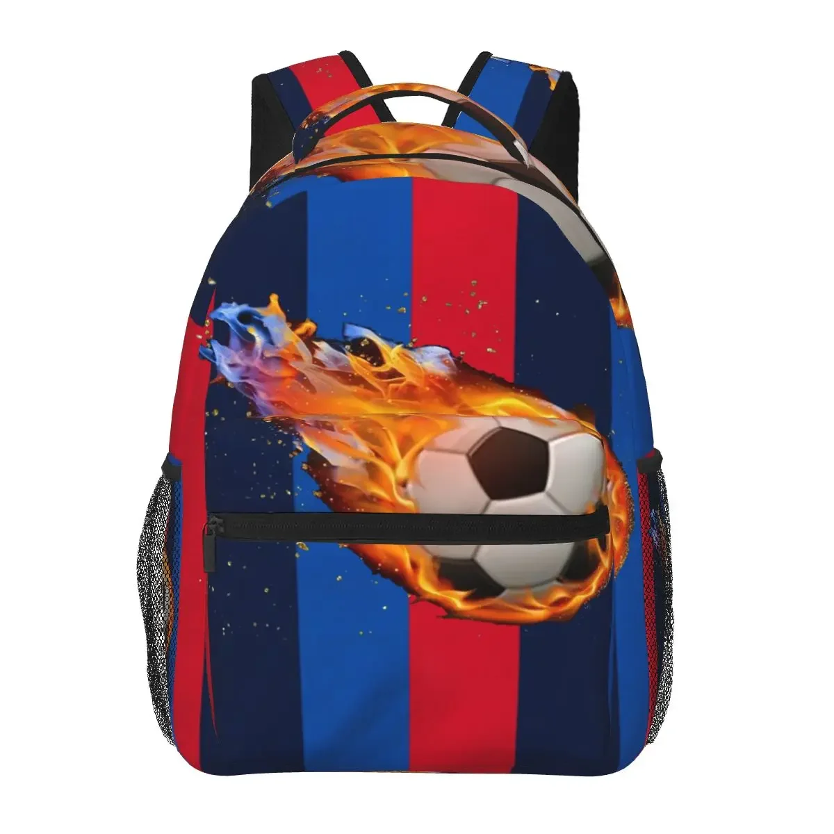 

Football Backpacks Boys Girls Bookbag Children School Bags Cartoon Laptop Rucksack Shoulder Bag Large Capacity