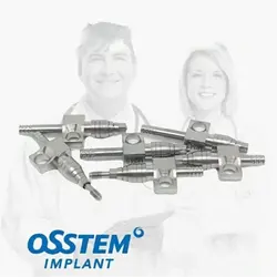 Dla Hiossen Osstem TS regularnego i mini typu Open Tray Impression Coping Transfer Rod Fixture Pick-up Impression Coping