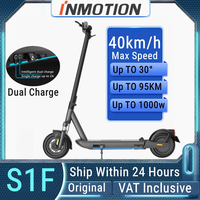 EU Stock Original INMOTION S1F Smart Electric Scooter 500w Motor For Aldult 40km/h Scooter Foldable Kickscooter 10 Inch Tire