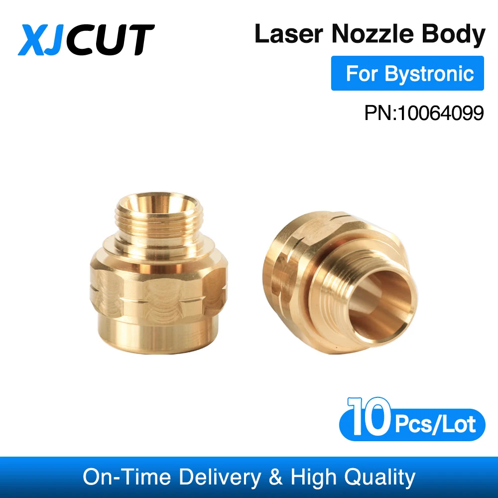 

XJCUT 10pcs/lot Nozzle Body 10064099 holder copper housing machine replacement parts & accessories Nozzle Adaptor