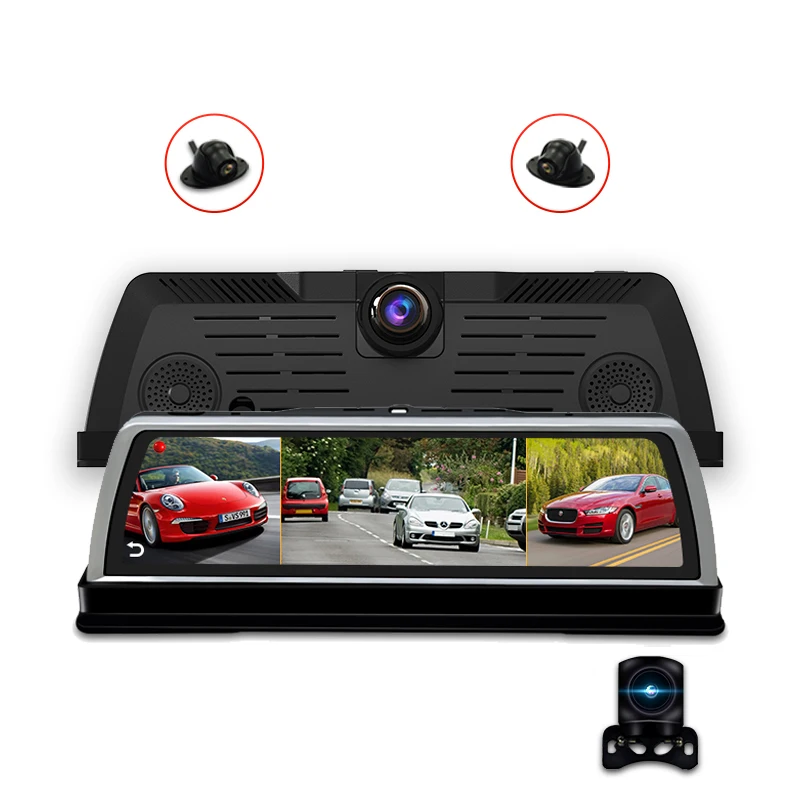 New Car DVR Dashcam 4G 4 Channel ADAS Android 10