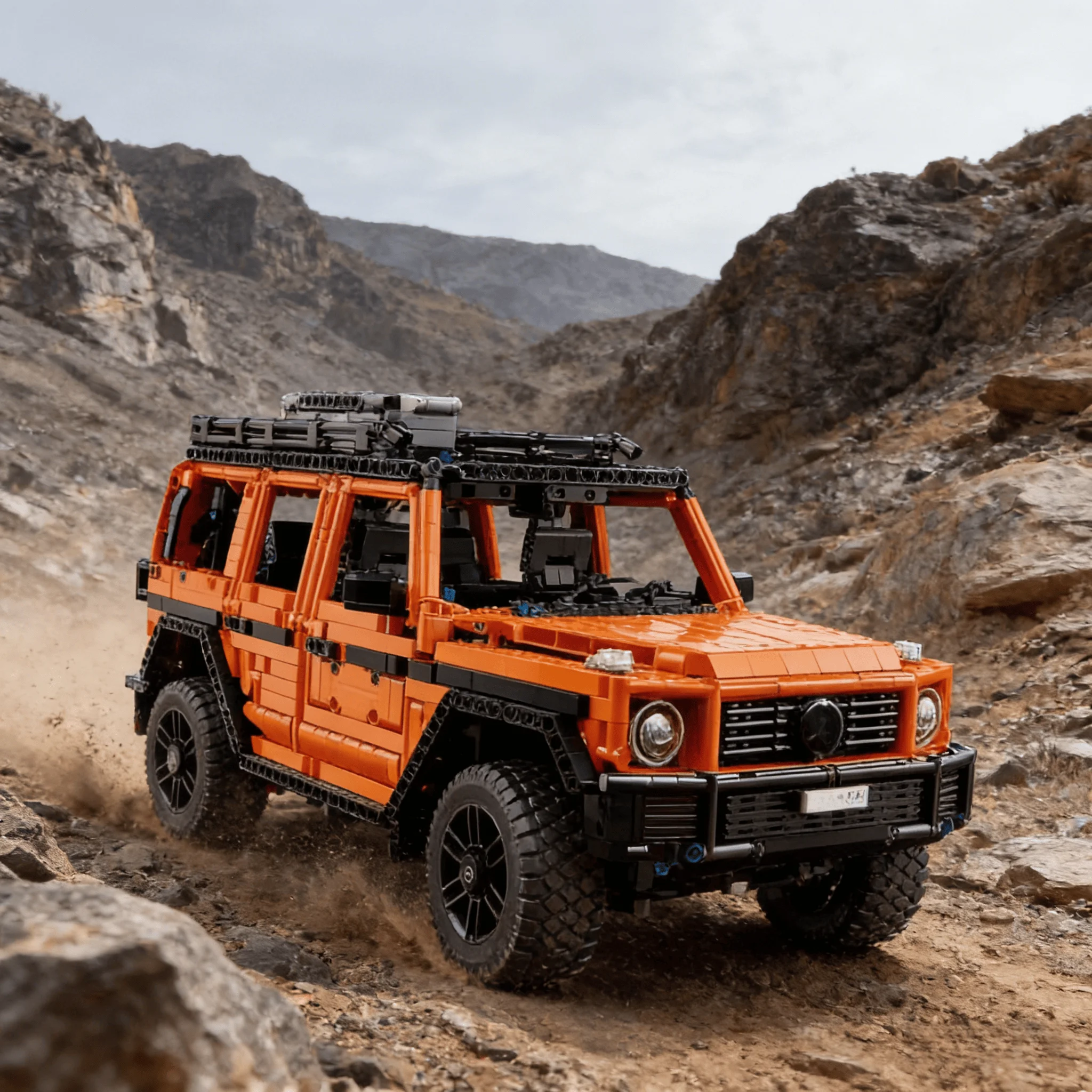 

2891PCS Technical High-tec Classic Off-Road Car Building Blocks For Boy Birthday Gifts