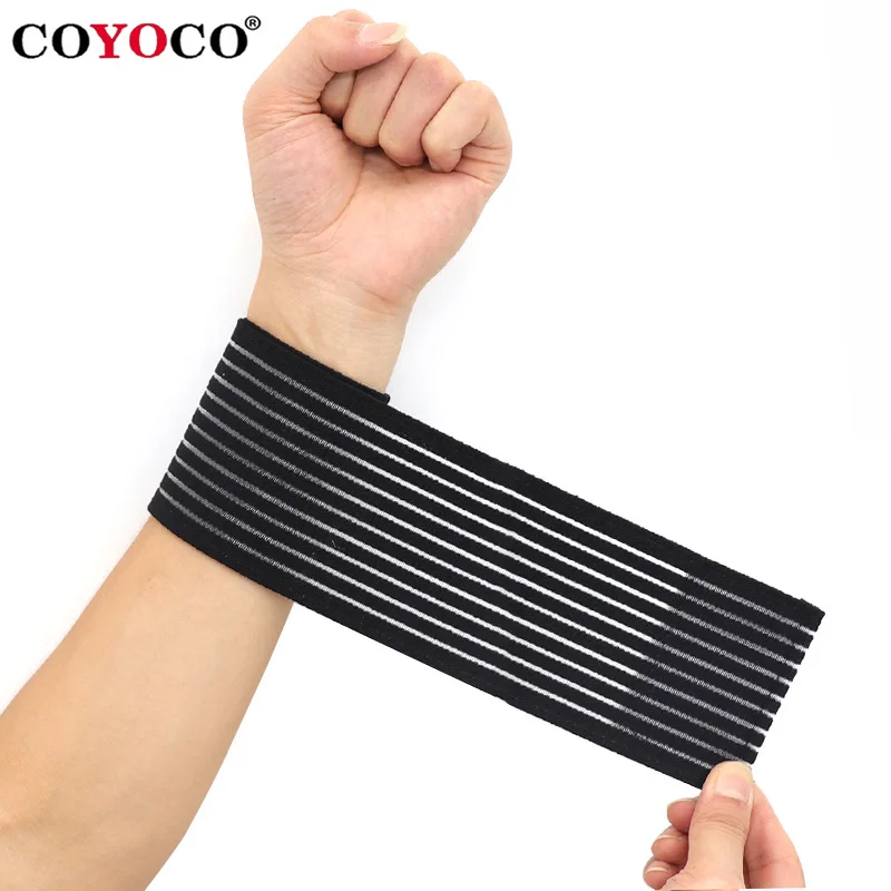 1 Pcs Adjustable Wristbands Weights Wrist Brace Support Hand Dispenser COYOCO Professional Sports Elastic Bandage Protector
