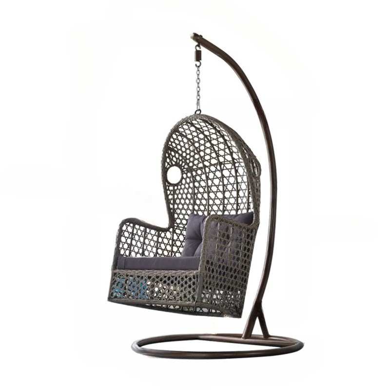 

Hanging Basket Rattan Chair Indoor Household Single Balcony Bird's Nest Lazy