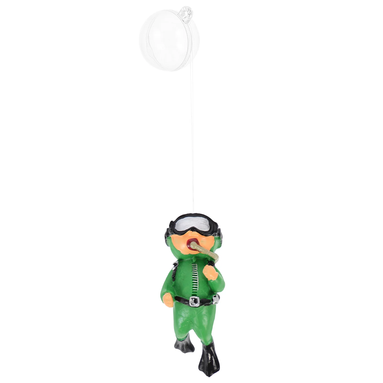 

Fish Tank Diver PVC nament Decor Lovely Decorations Aquarium Prop Floating Model Statue Pet Supplies Water Aquarium
