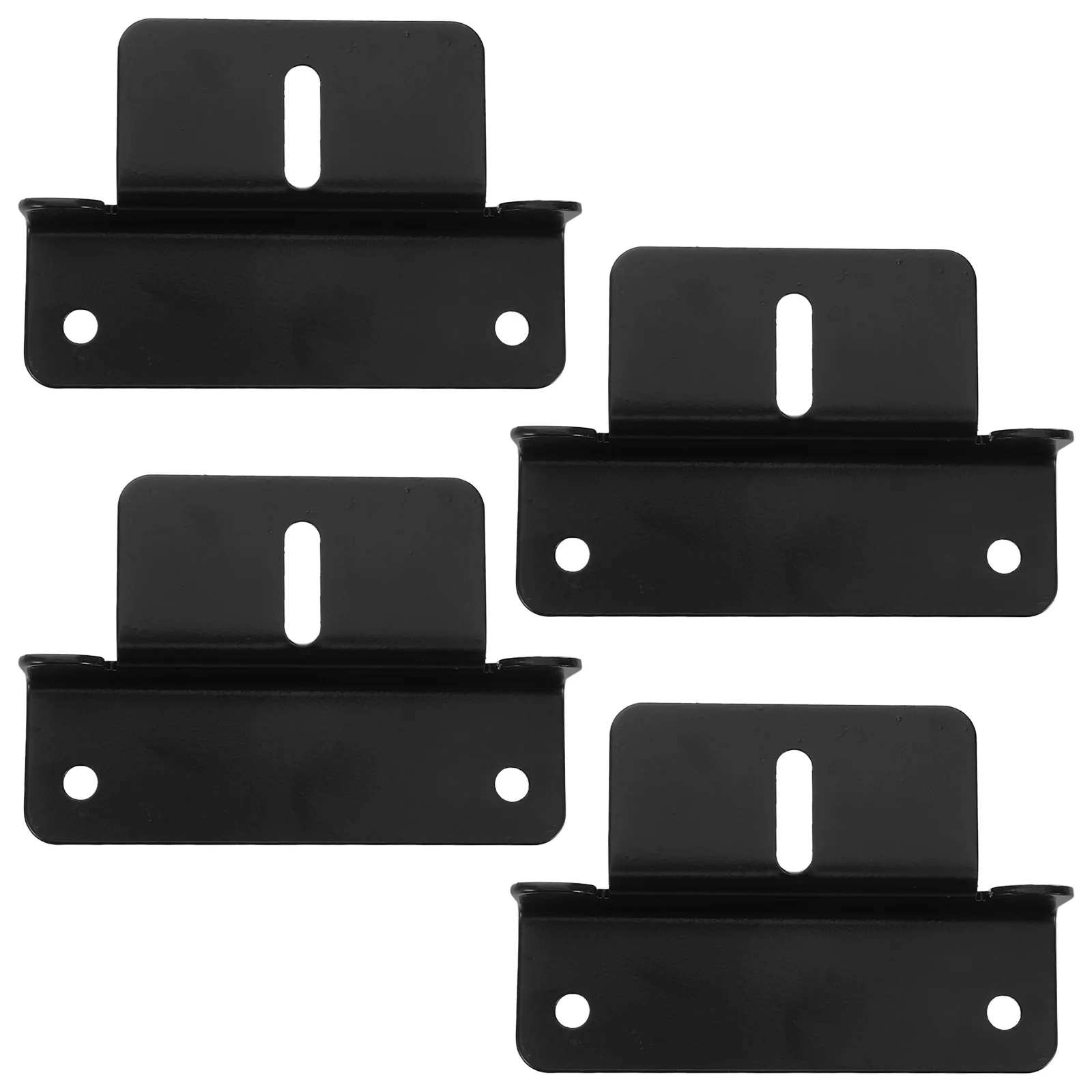 

4Pcs Solar Panel Brackets Z Shape Aluminum Alloy Mounting Kit Stable Support for Rv Boat Solar Panel Roof Mount