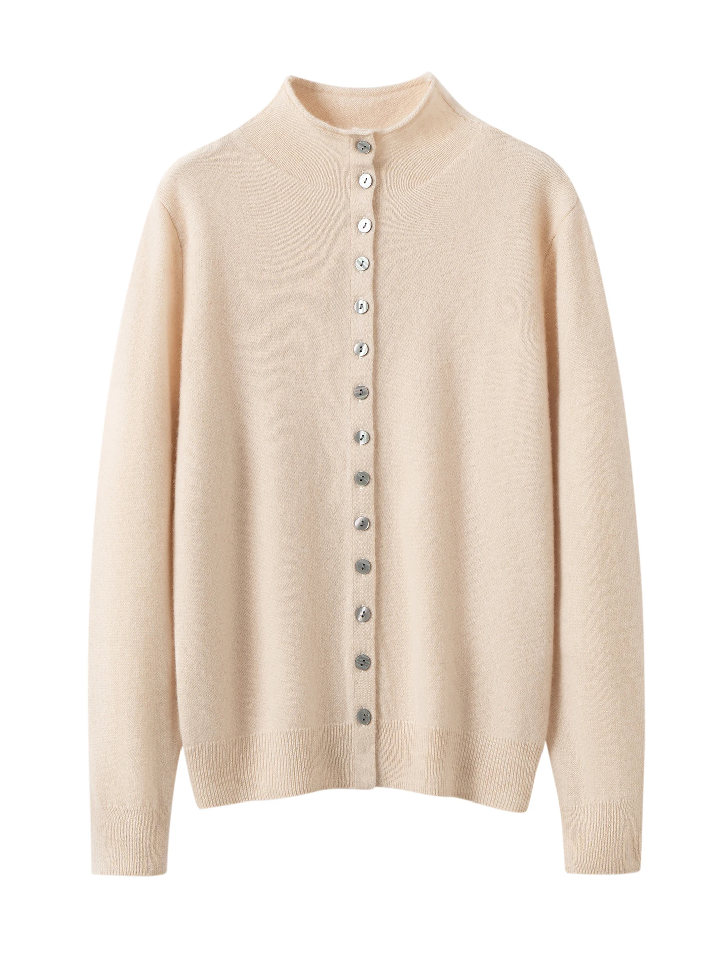 Classic 100% Cashmere Women Sweater Autumn Winter Cozy Knitwear Elegant Cardigan Long Sleeve Clothing Top High Quality New Coats
