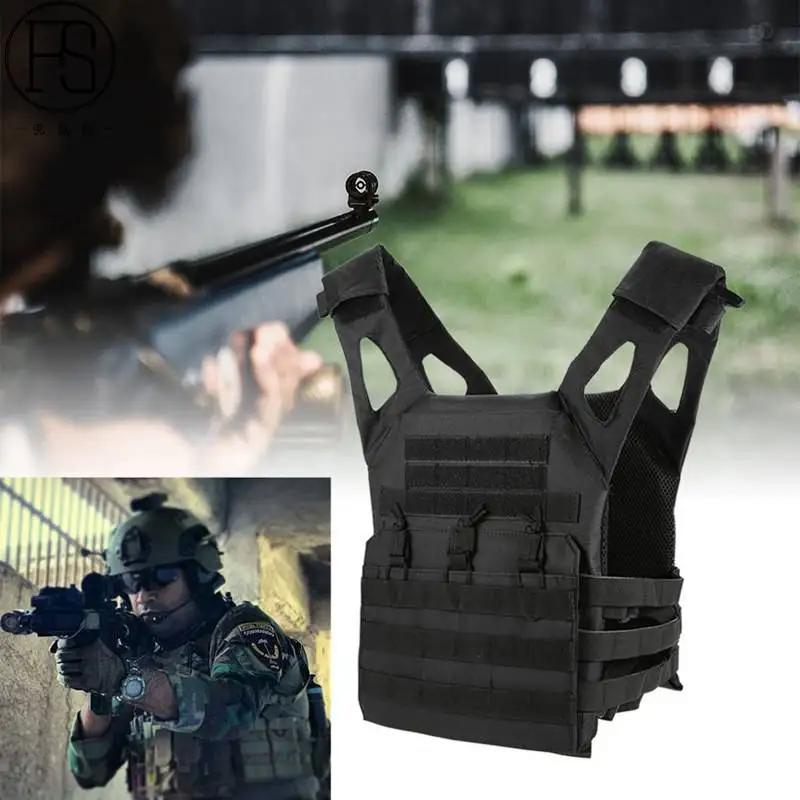 FX 600D Hunting Tactical Vest Military Molle Plate Carrier Magazine Airsoft Paintball CS Outdoor Protective Lightweight Vest