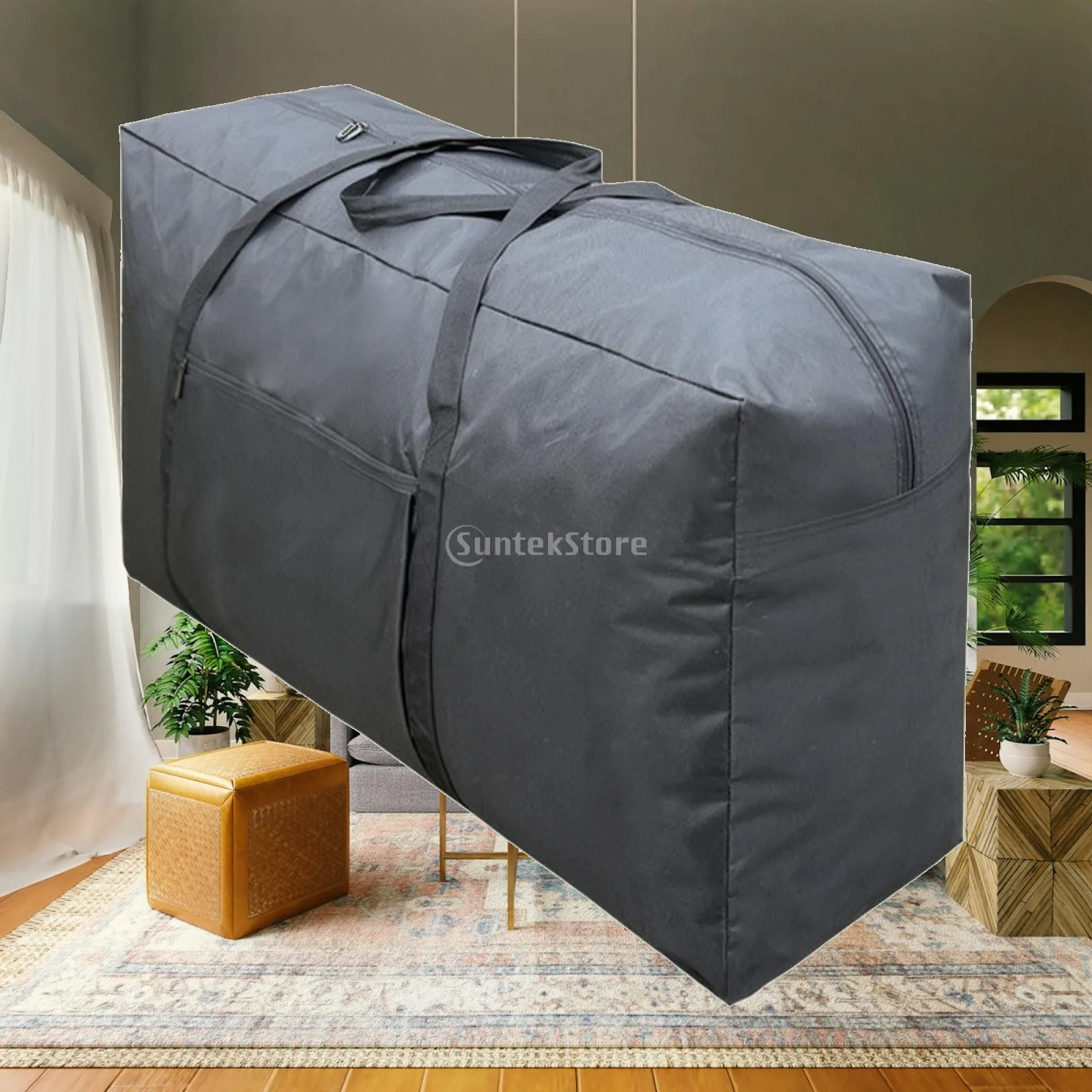 Waterproof Storage Suit Bag for Formalwear with Reinforced Strapping Handles and Dust Protection