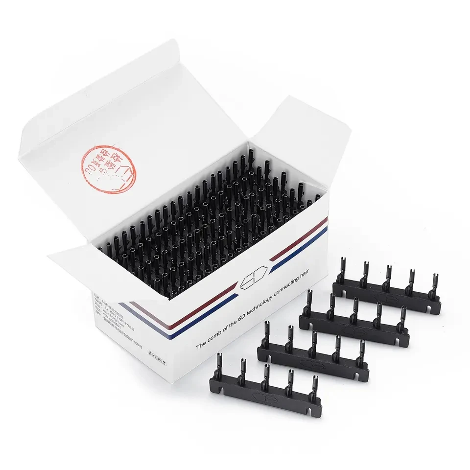 6D Hair Extension Machine Second Generation Quick-operated Non-marking Hair Extension Tool More Faster Five Bunches in a Row