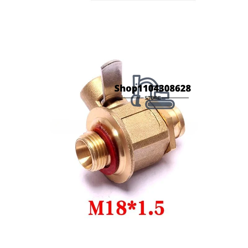 ل كوبيلكو كارتر هيتاشي كوماتسو دوسان دايو كوبوتا حفارة أجزاء السيارات زيت المحرك عموم النفط استنزاف صمام تجميع مفتاح