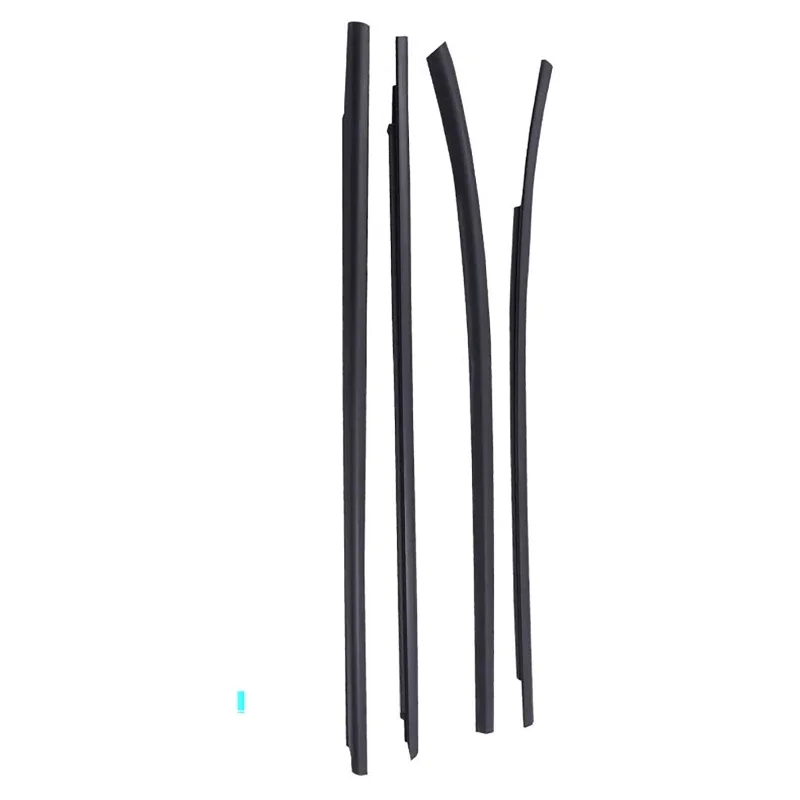 

4 шт./компл. уплотнитель для оконного стекла для Hyundai IX35 82210-2S000 2010-2015, водонепроницаемая уплотнительная лента для окон автомобиля, черная резиновая отделка