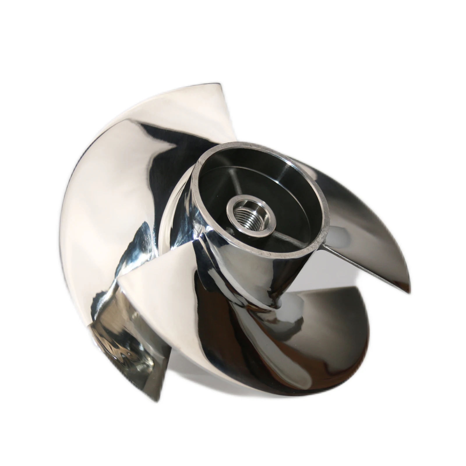 Boatman 155MM Jet Ski Impeller OEM:6AE-R1321-00-00 Compatibility models:Fit Yamaha VX700 ,Jet-Ski Propeller 3- Blades Polished