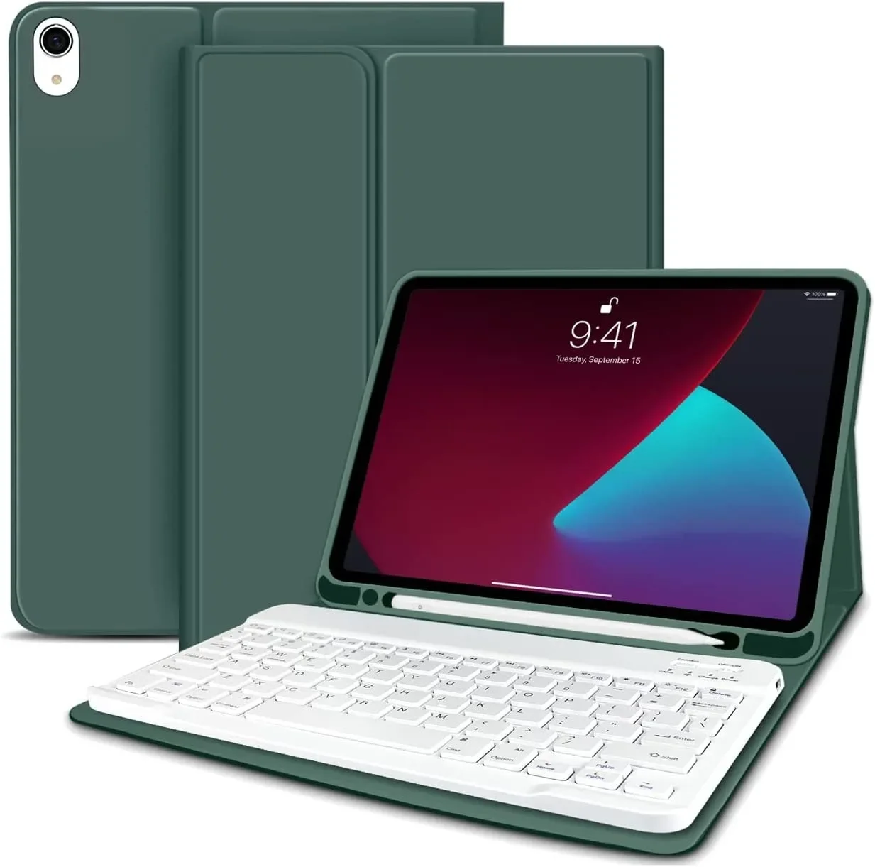 Para Ipad funda para teclado para Ipad Pro 11 para Ipad Pro 11 2021 2020 Air 4 Mini 6 10,2 9/8/7th 2018 2017 5 6th teclado Bluetooth