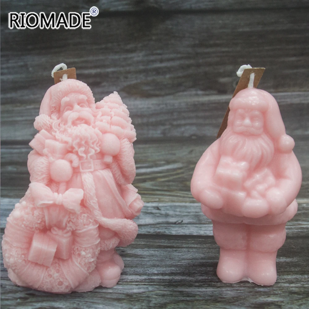 Creative Handcrafted Santa Claus Scented Candles Create A Festive Atmosphere Exquisite Small Gifts Home Decoration Ornaments