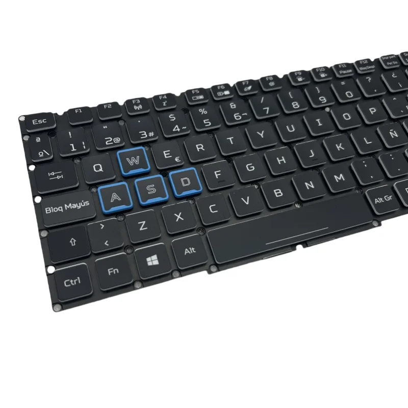 Para Acer Predator Helios 300 PH315-52 PH317-53 Laptop Gaming Teclado RGB Light Layout Espanhol