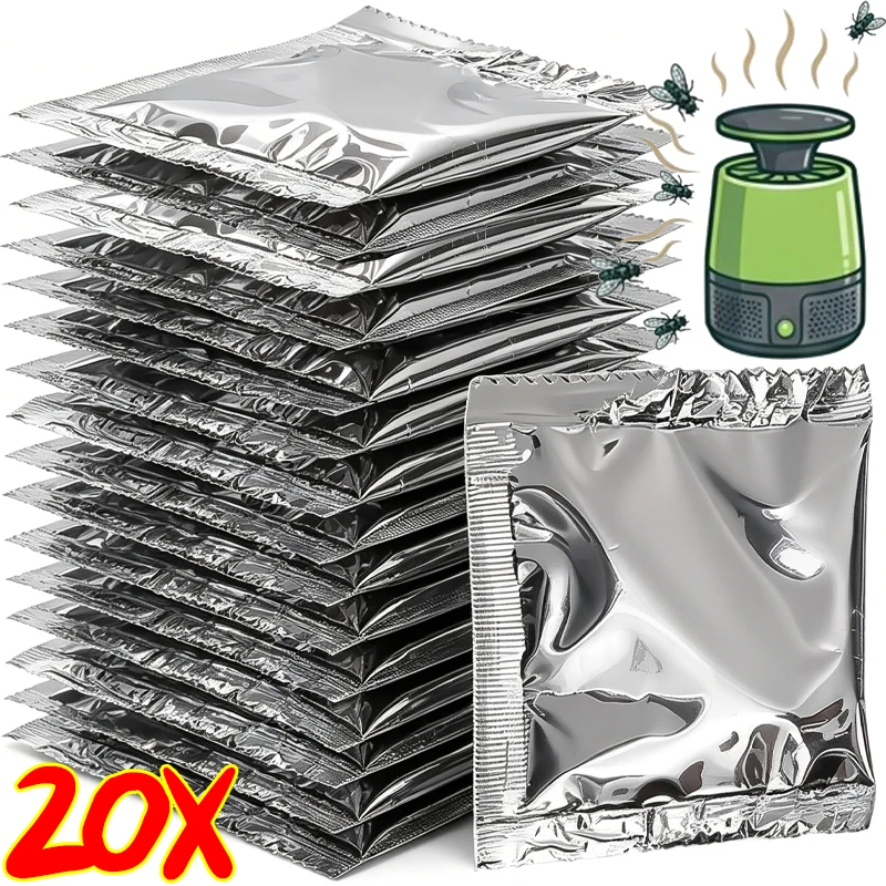 20/1 Piezas de Cebo Atractivo para Moscas, para Cocina, Jardín y Áreas Exteriores, Atrae Rápidamente Insectos, Control de Plagas, Accesorios para Trampas de Moscas