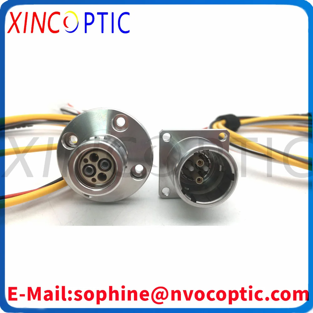 HDTV FXW+EDW Fixed Plug Socket 20cm 30c LC/ST/FC/SC Broadcasting 2Pcs 3K.93C HDTV Camera Assemblies Hybrid Electrical Connector