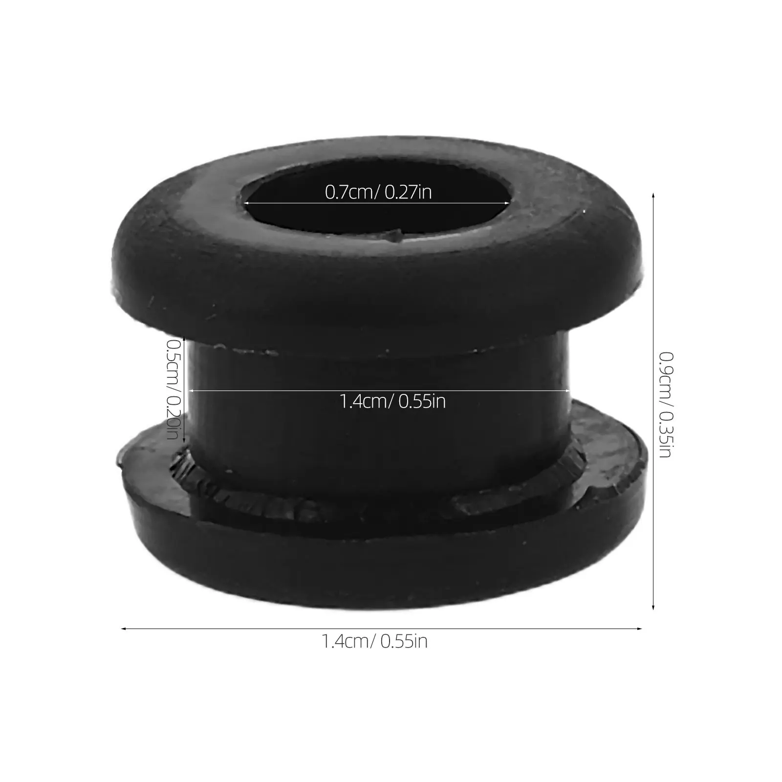 20pcs Ceiling Fan Blade Mounting Gaskets Rubber Grommets Washer Replacement Parts for Effective Blade Installation