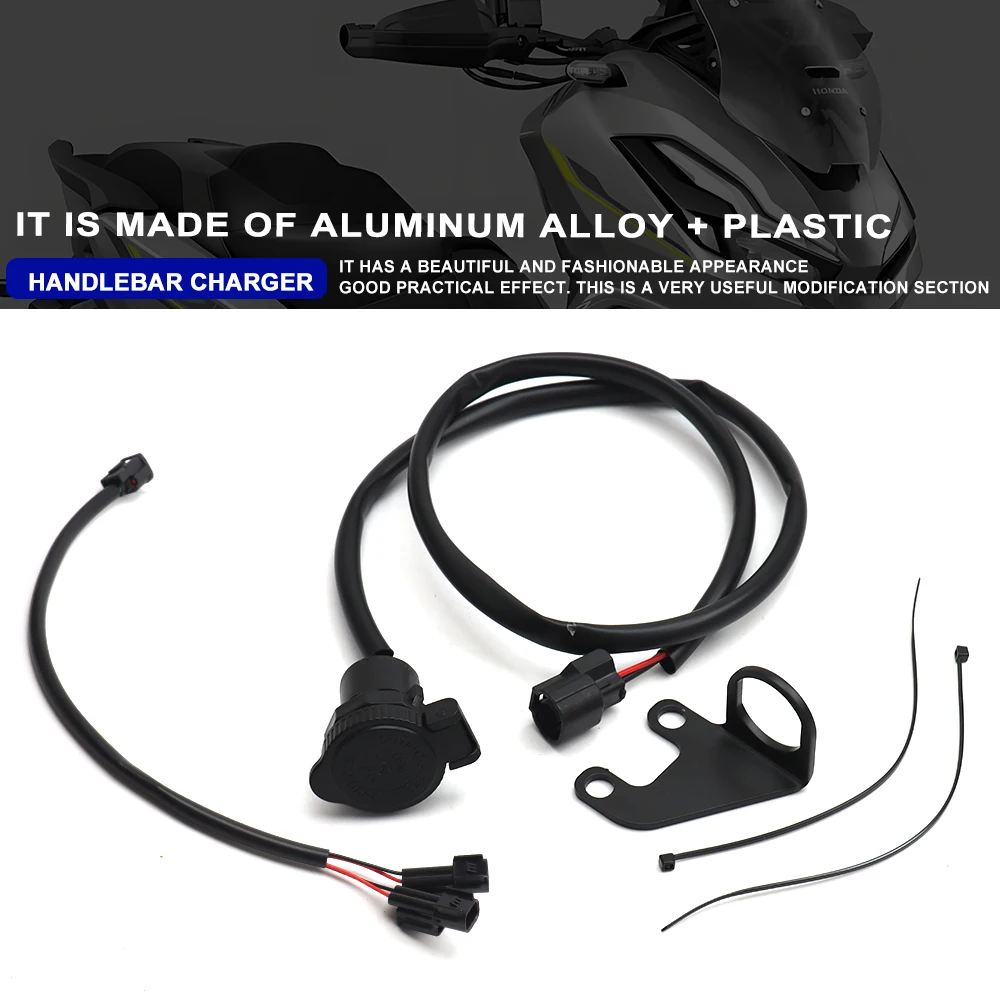 Passend für Honda ADV 350 2022-2025 Motorrad-Handy-Schnellladegerät Typ-C-Ausgangsadapter ADV350 2023-2024 Wasserdicht