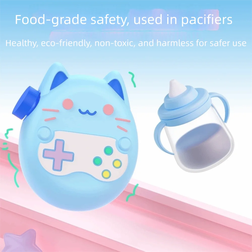 Cartoon für Tamagotchi Paradise Silikonhülle, ultradünn, rutschfest, Spielzubehör, sturzsichere Schutzhülle, Spielteile