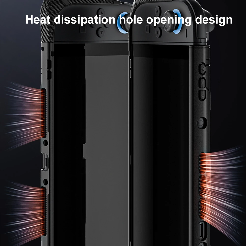 Funda protectora anticaída para consola NS2, funda protectora antiarañazos con agarre ergonómico, carcasa protectora trasera de TPU, funda para consola de juegos