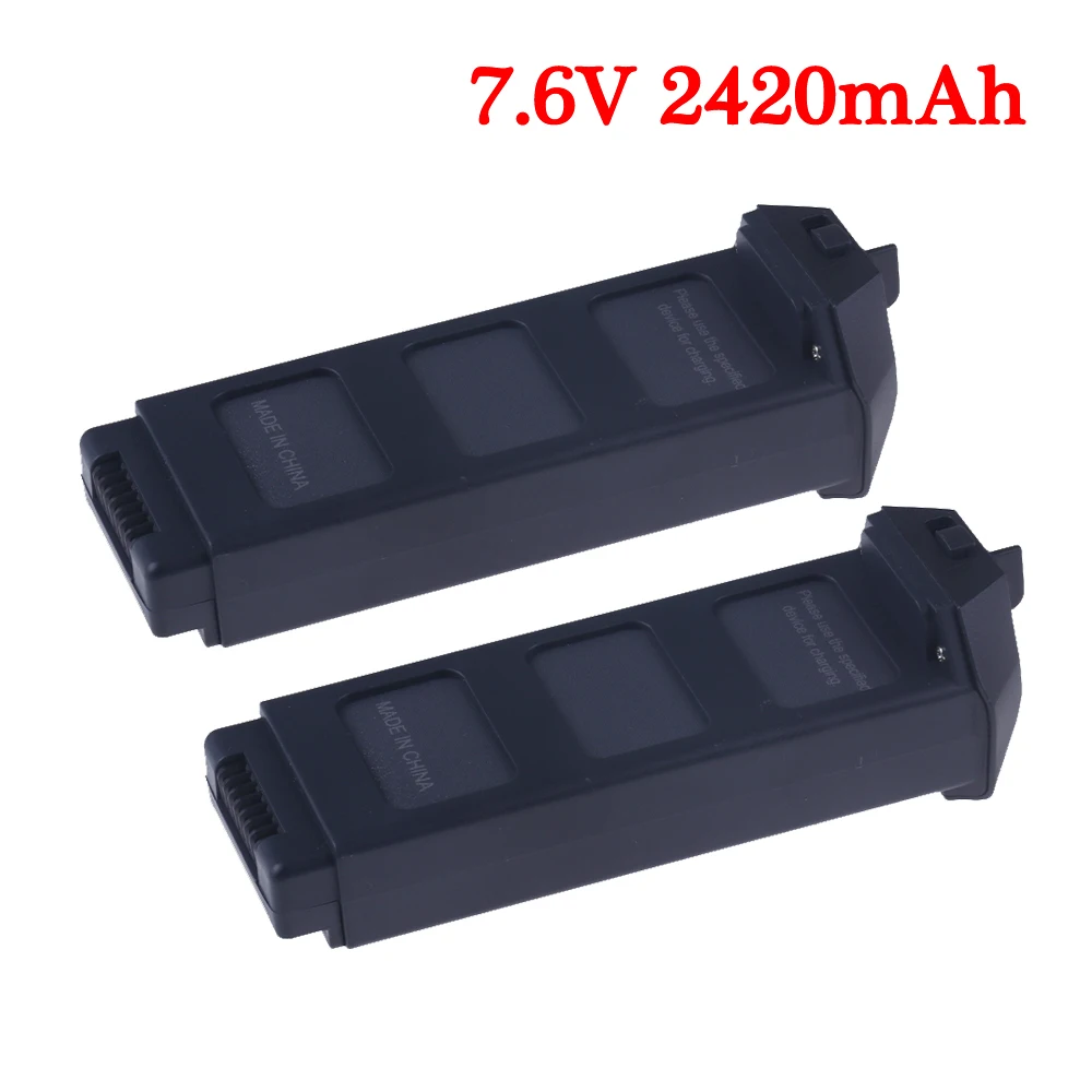 For MJX Bugs 5W 4K 7.6V 2420mAh Upgrade Li-Po Battery for MJX B5W 4K Brushless RC Drone Spare Parts Accessories X5 Pro Battery