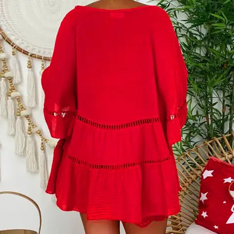 8 best sales सूती पोशाक महिलाओं - №3