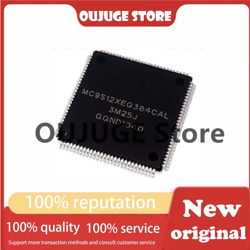 1PCS/lot New original MC9S12XEQ384VAL 1M12S QFP-112 KVM smart box CPU